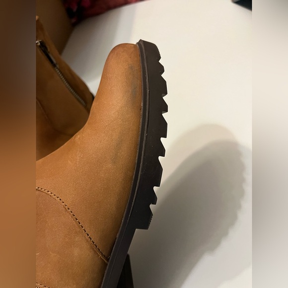 New Sorel Emilie II zip waterproof ankle boot sz 6 - Picture 7 of 9